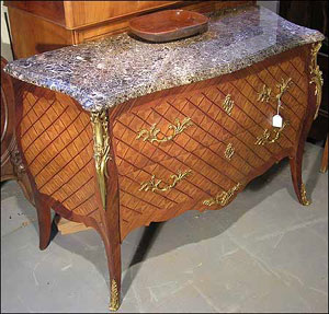 Wooden box Louis XV style