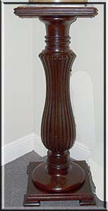 Victorian furniture style pedestal